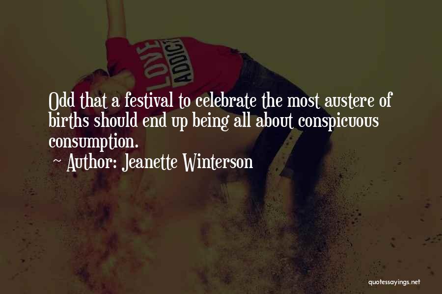 Conspicuous Quotes By Jeanette Winterson