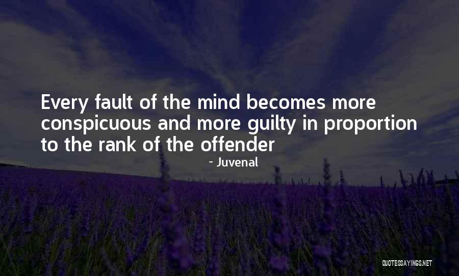 Conspicuous Quotes By Juvenal