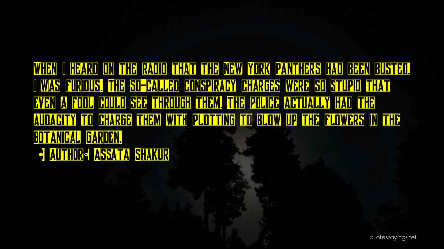 Conspiracy Quotes By Assata Shakur