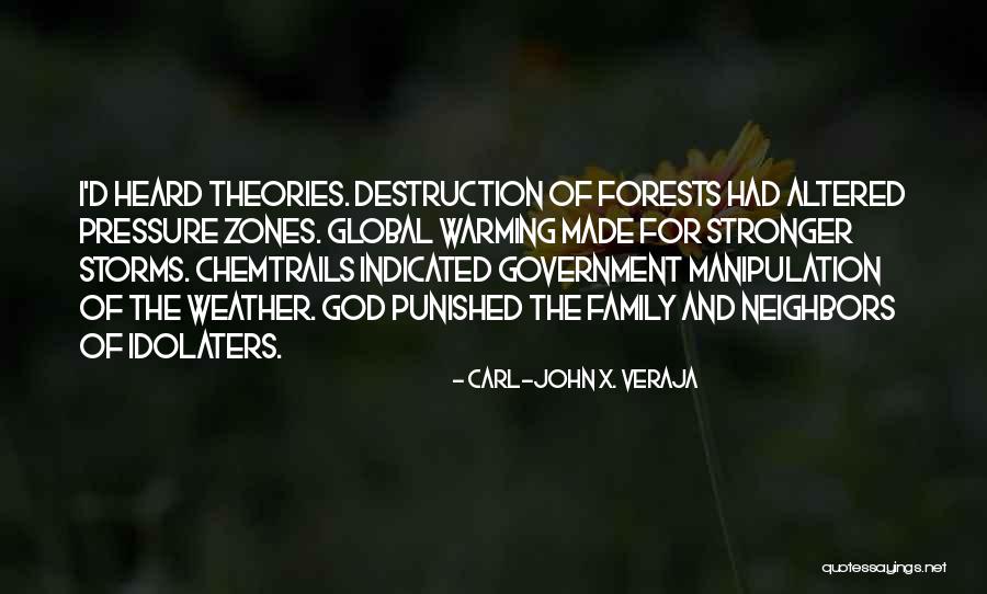 Conspiracy Theories Quotes By Carl-John X. Veraja