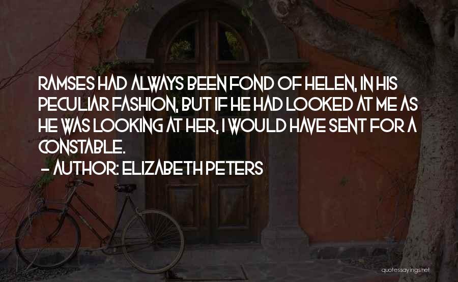 Constable Quotes By Elizabeth Peters