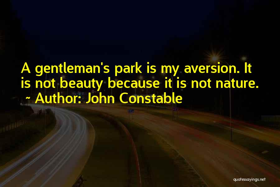 Constable Quotes By John Constable