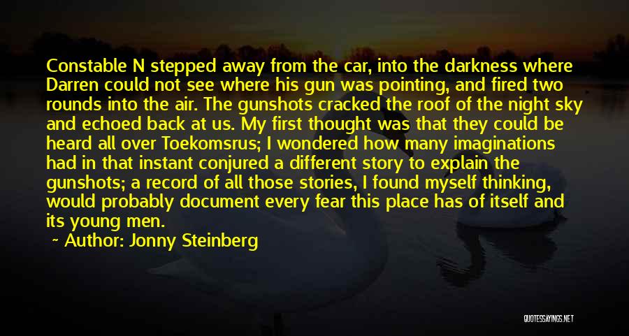 Constable Quotes By Jonny Steinberg