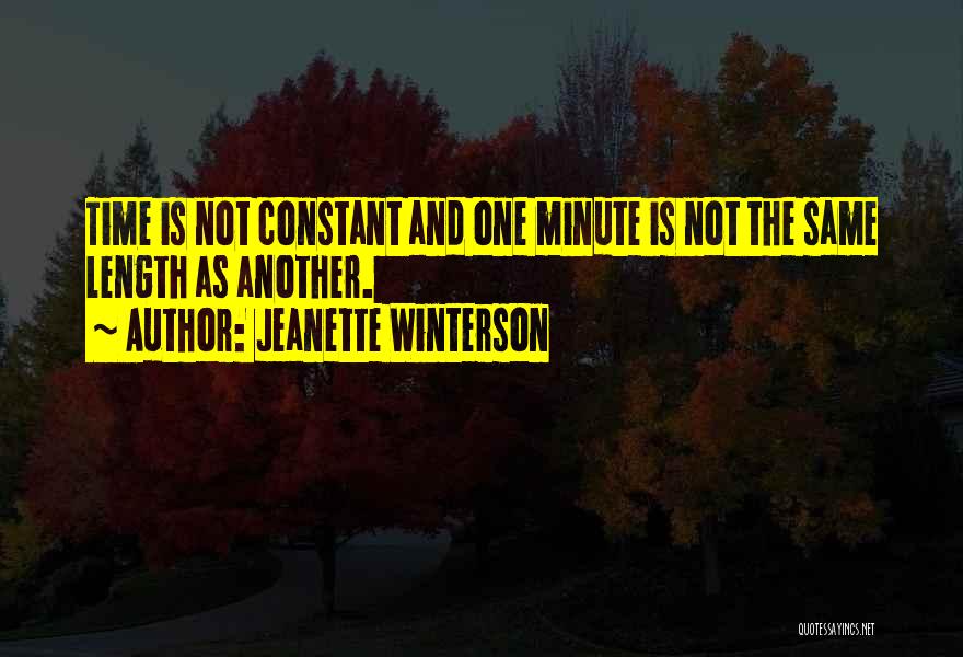 Constance Quotes By Jeanette Winterson