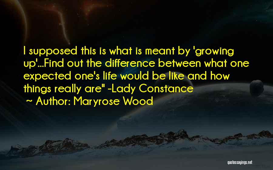 Constance Quotes By Maryrose Wood