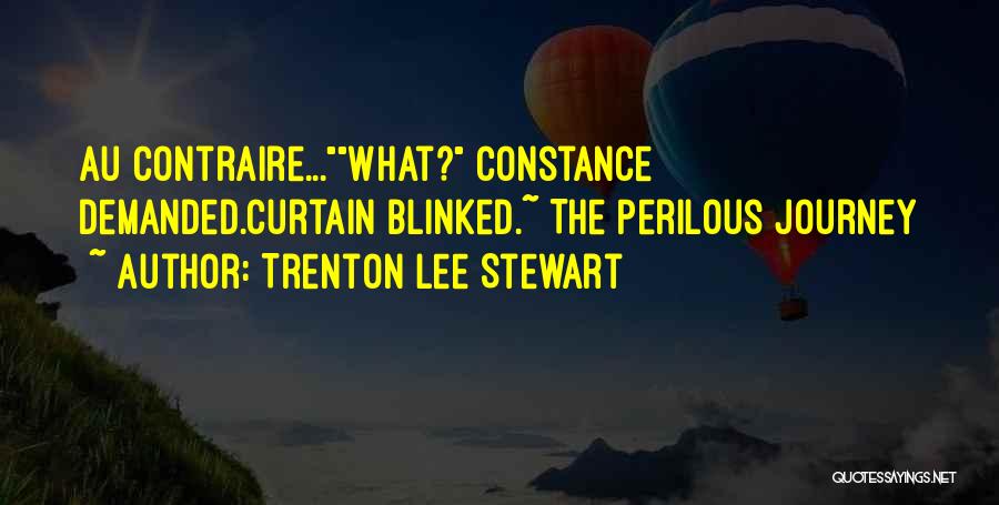 Constance Quotes By Trenton Lee Stewart