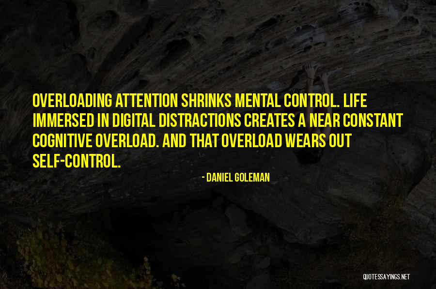 Constant And Control Quotes By Daniel Goleman Constant And Control Quotes By Daniel Goleman