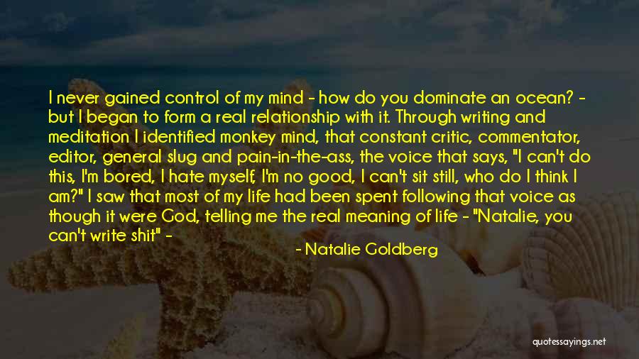 Constant And Control Quotes By Natalie Goldberg Constant And Control Quotes By Natalie Goldberg
