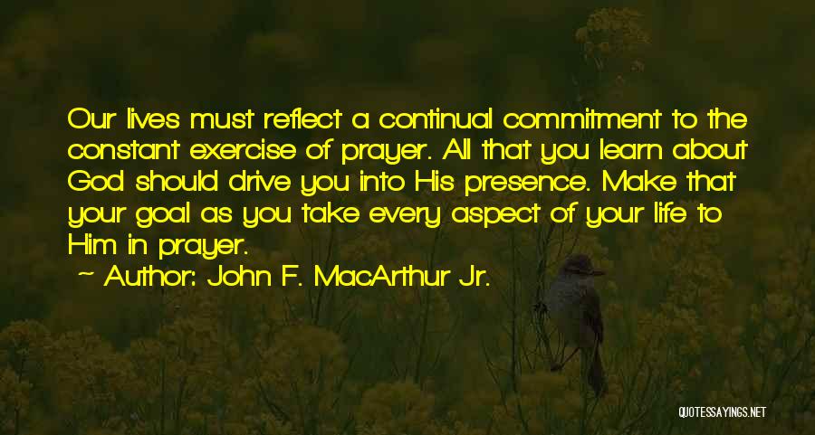 Constant Prayer Quotes By John F. MacArthur Jr.