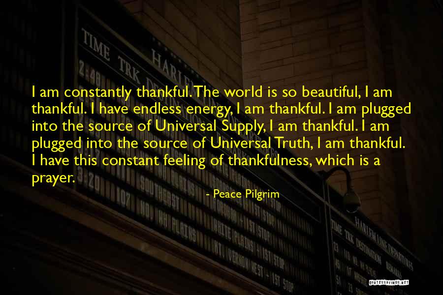 Constant Prayer Quotes By Peace Pilgrim