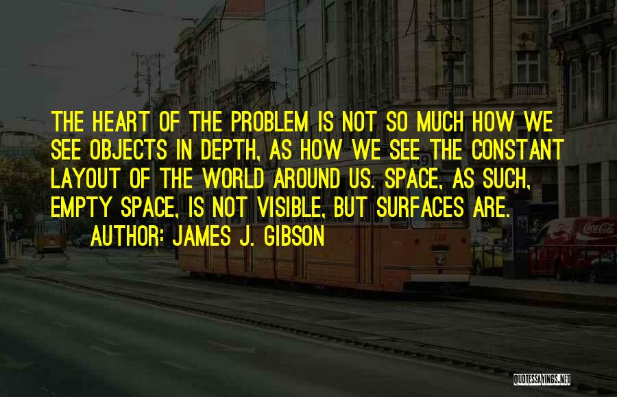 Constant Quotes By James J. Gibson