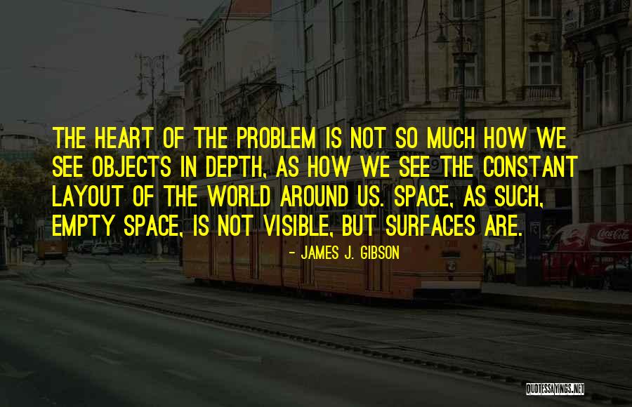 Constant Quotes By James J. Gibson