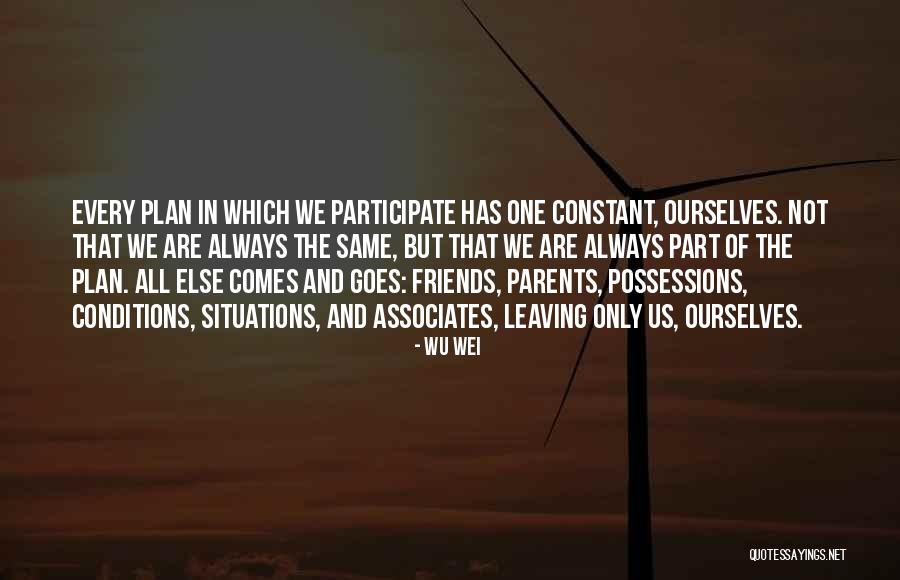 Constant Quotes By Wu Wei