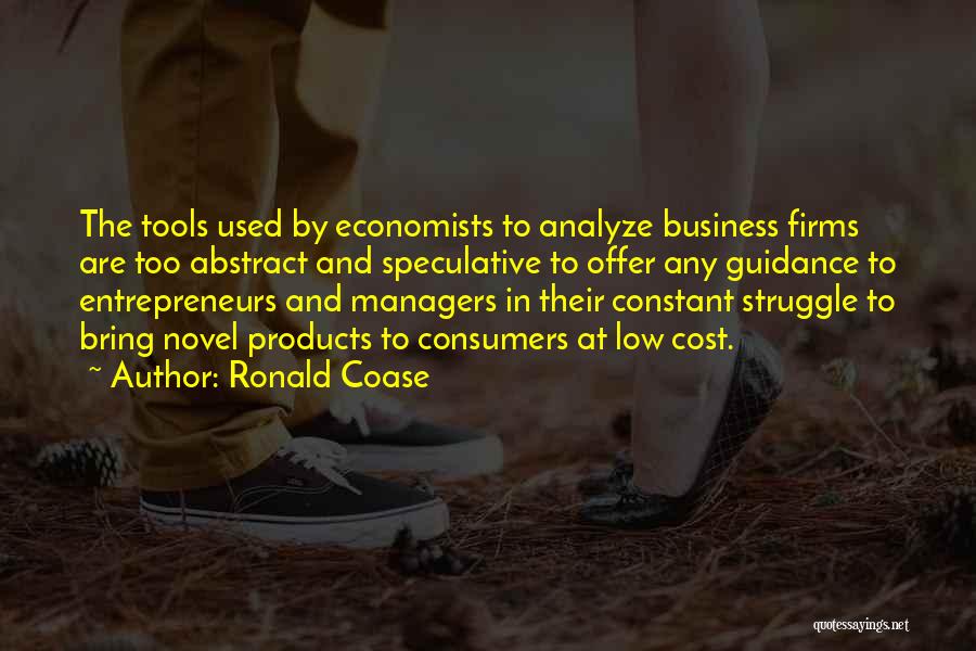 Constant Struggle Quotes By Ronald Coase