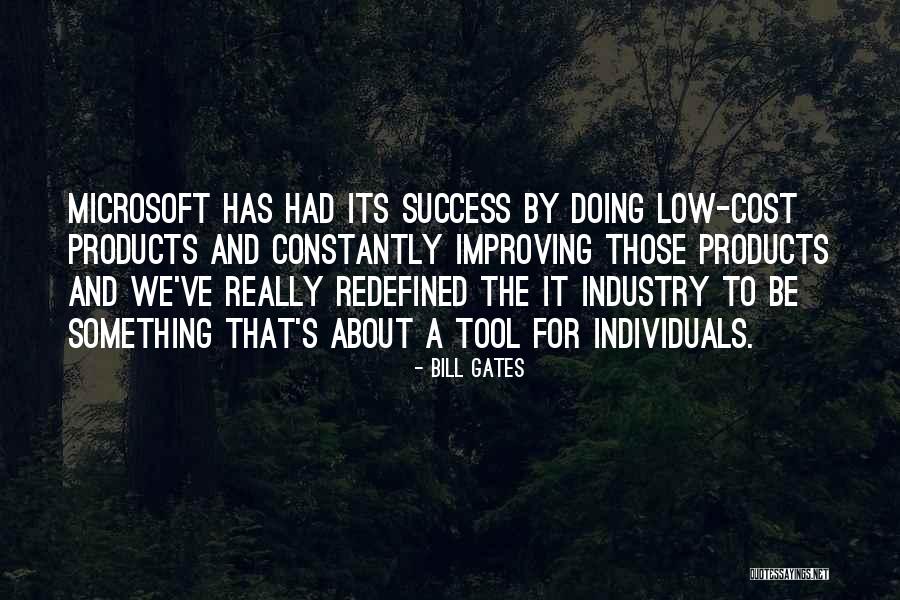 Constantly Improving Quotes By Bill Gates