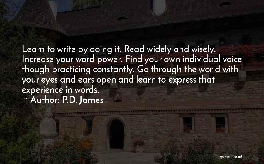 Constantly Learning Quotes By P.D. James