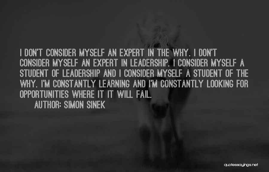 Constantly Learning Quotes By Simon Sinek