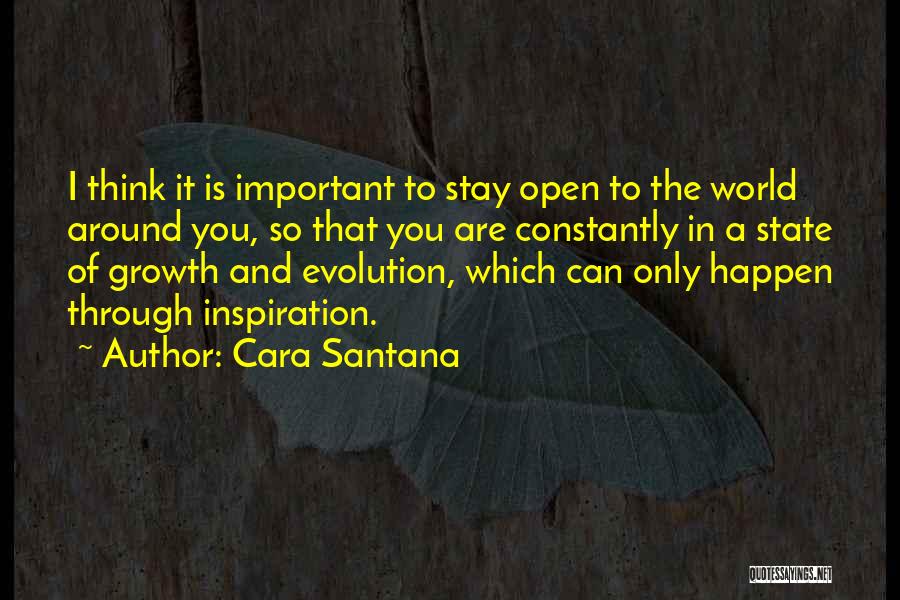 Constantly Thinking Quotes By Cara Santana