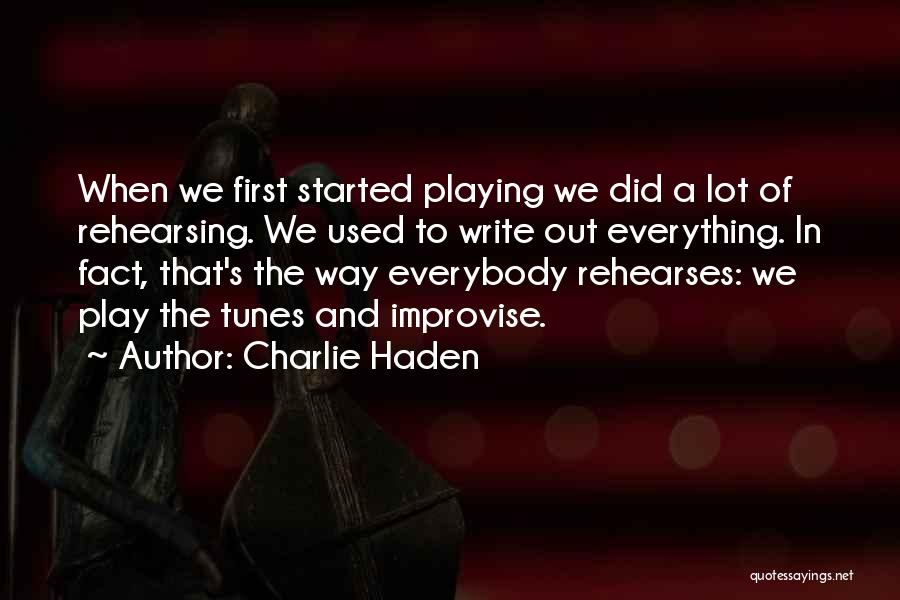 Constants In Science Quotes By Charlie Haden