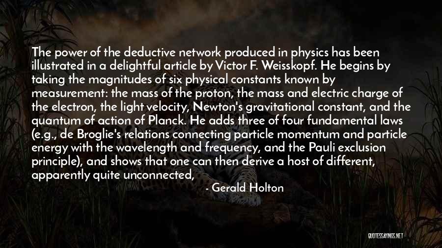 Constants In Science Quotes By Gerald Holton Constants In Science Quotes By Gerald Holton