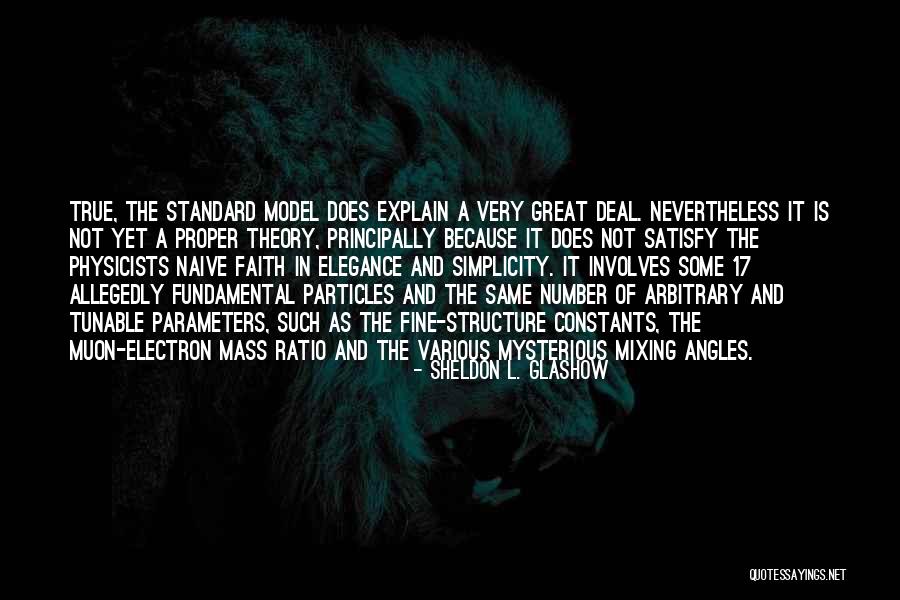 Constants In Science Quotes By Sheldon L. Glashow Constants In Science Quotes By Sheldon L. Glashow