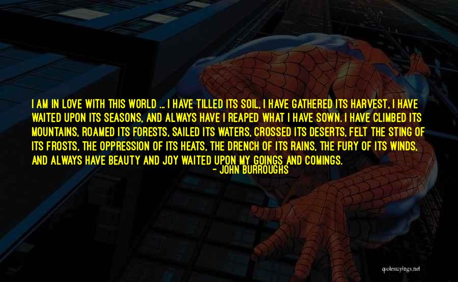 Constatar Significado Quotes By John Burroughs Constatar Significado Quotes By John Burroughs