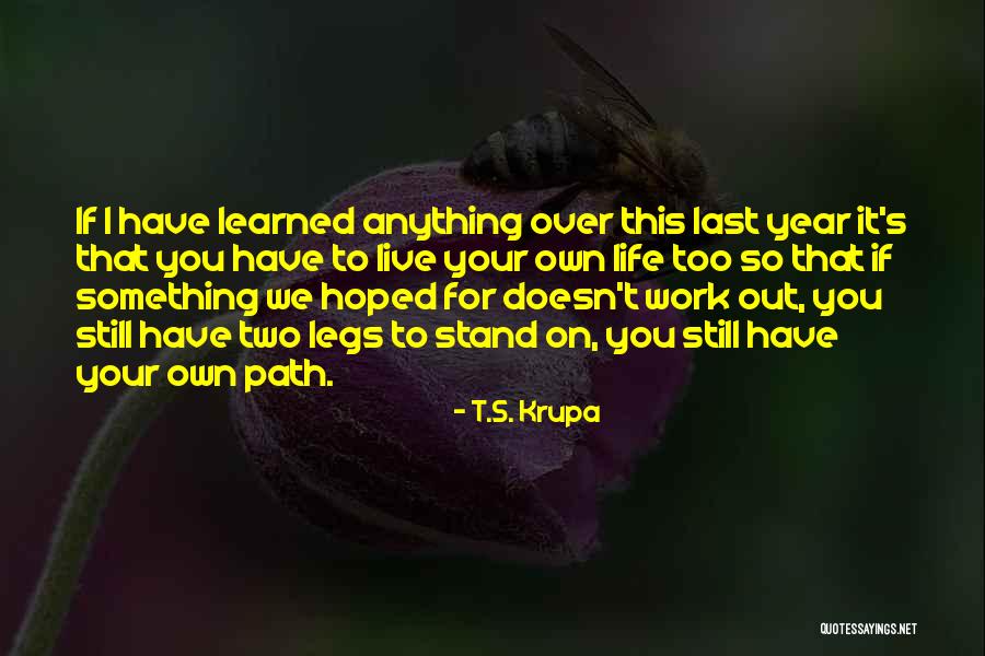 Constelacion De Tauro Quotes By T.S. Krupa Constelacion De Tauro Quotes By T.S. Krupa
