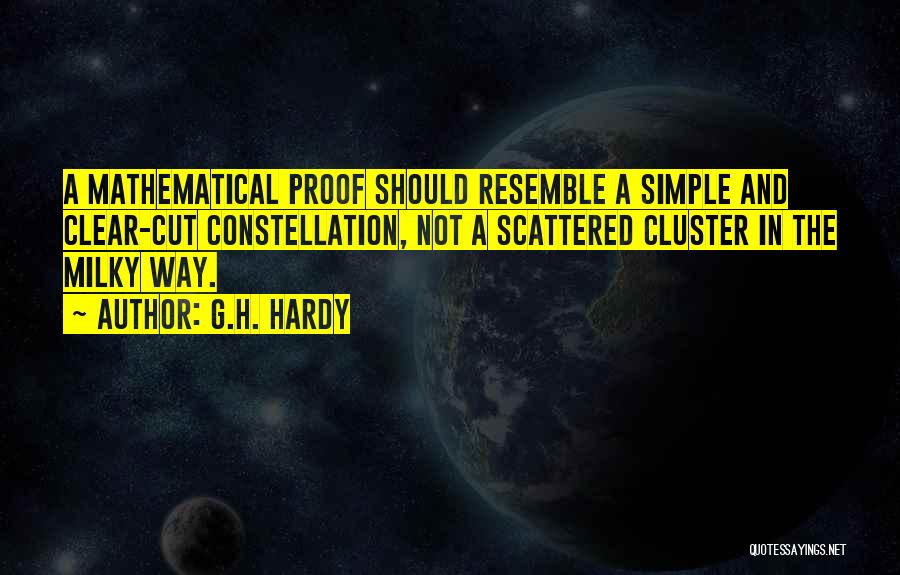 Constellation Quotes By G.H. Hardy