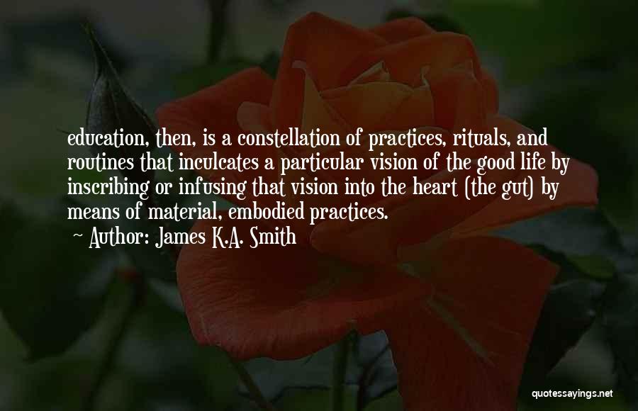 Constellation Quotes By James K.A. Smith