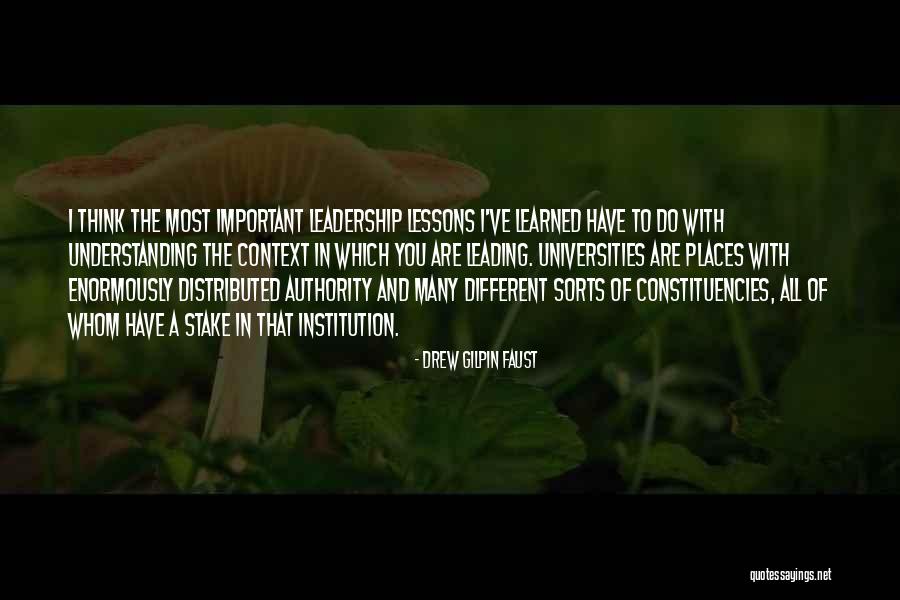 Constituencies Quotes By Drew Gilpin Faust Constituencies Quotes By Drew Gilpin Faust