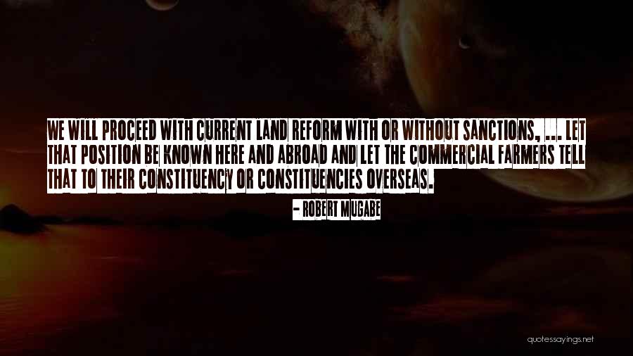 Constituencies Quotes By Robert Mugabe Constituencies Quotes By Robert Mugabe