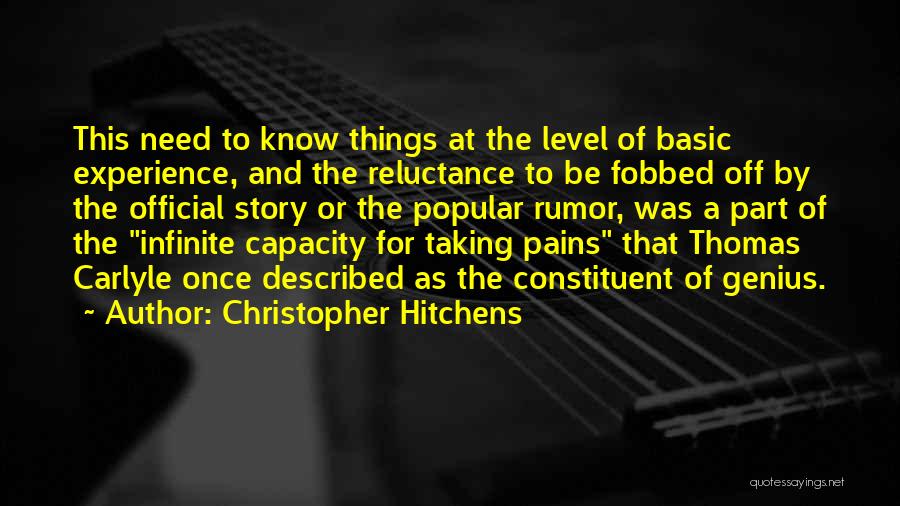 Constituent Quotes By Christopher Hitchens