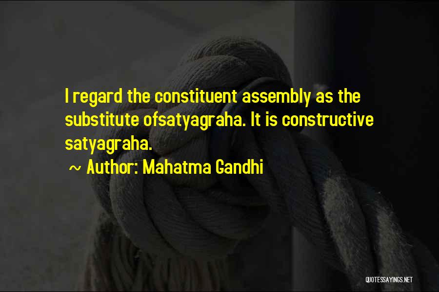 Constituent Quotes By Mahatma Gandhi