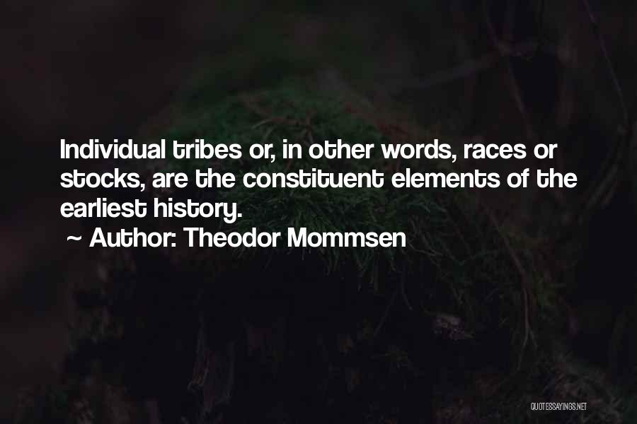 Constituent Quotes By Theodor Mommsen