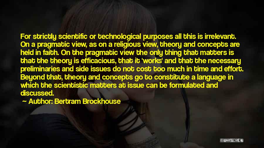 Constitute Quotes By Bertram Brockhouse