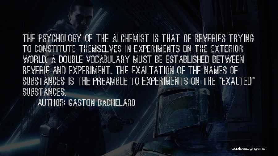 Constitute Quotes By Gaston Bachelard