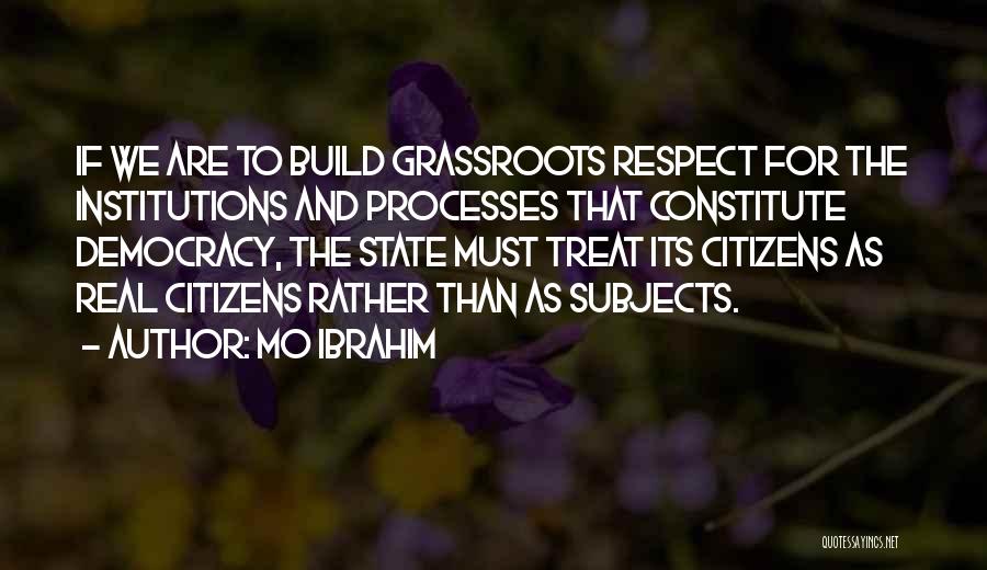 Constitute Quotes By Mo Ibrahim