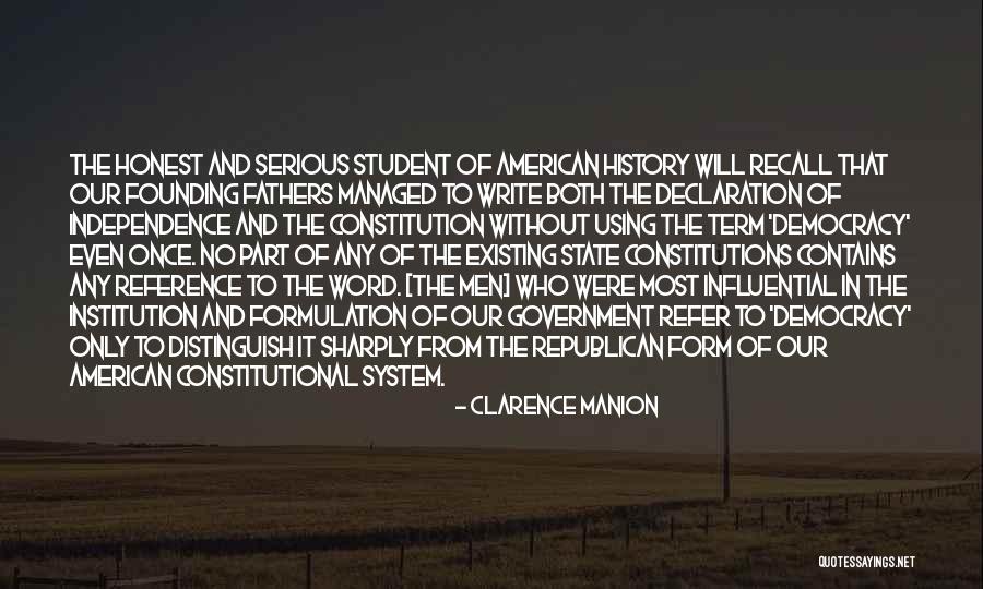 Constitution By The Founding Fathers Quotes By Clarence Manion Constitution By The Founding Fathers Quotes By Clarence Manion