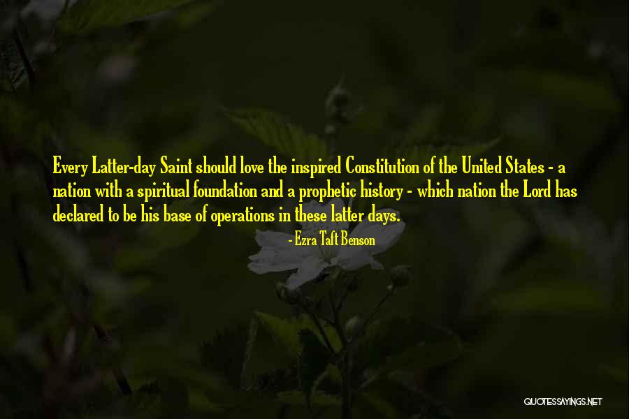 Constitution Day Quotes By Ezra Taft Benson Constitution Day Quotes By Ezra Taft Benson