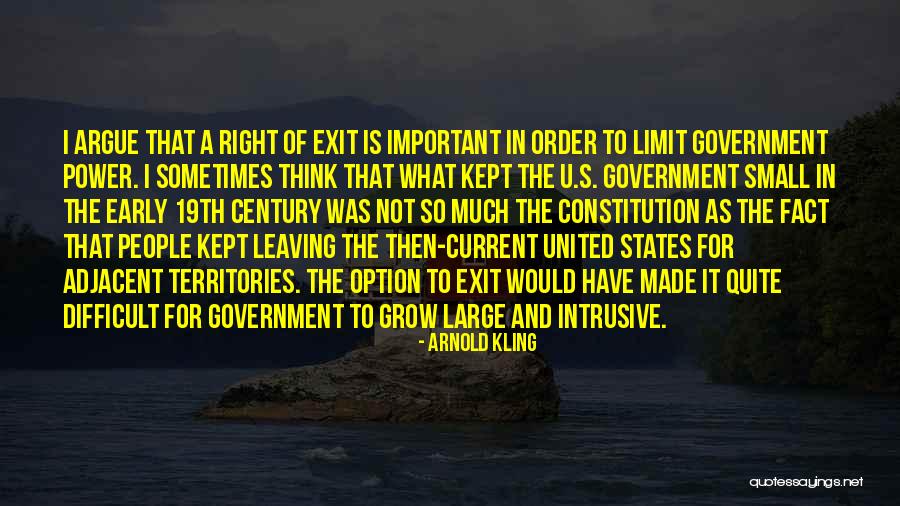 Constitution Made When Quotes By Arnold Kling Constitution Made When Quotes By Arnold Kling