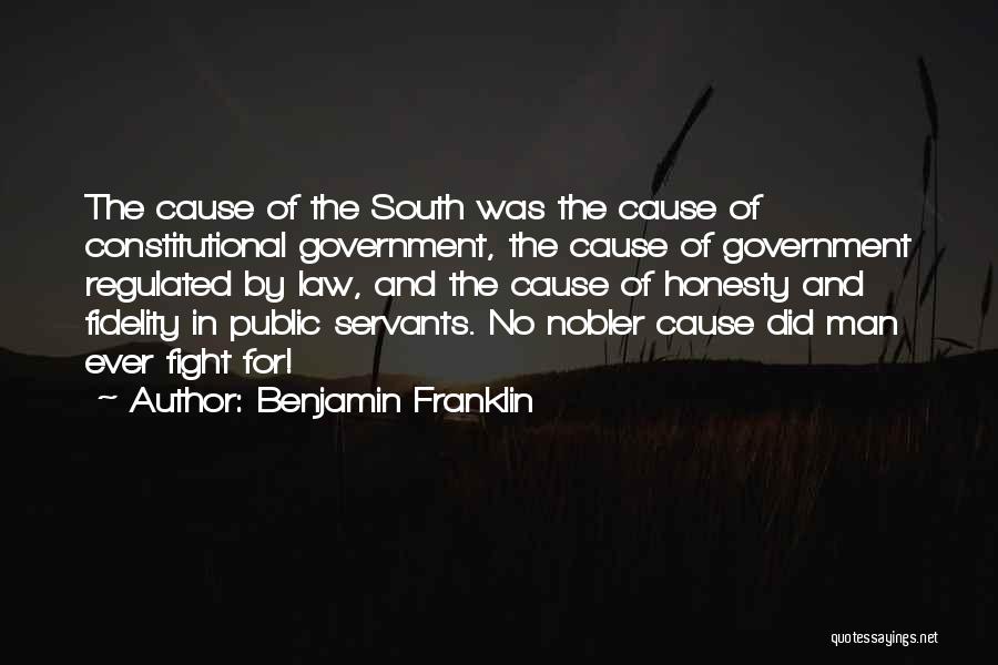 Constitutional Law Quotes By Benjamin Franklin