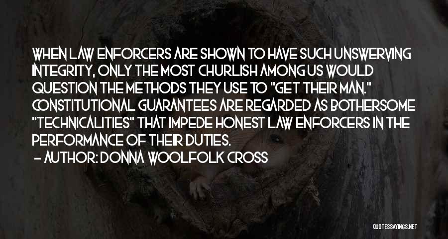 Constitutional Law Quotes By Donna Woolfolk Cross