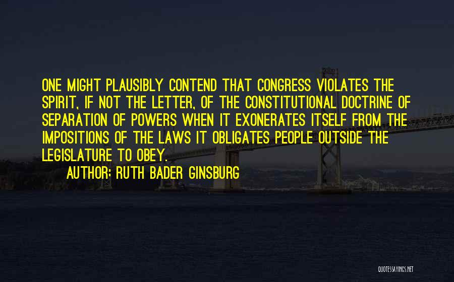 Constitutional Law Quotes By Ruth Bader Ginsburg