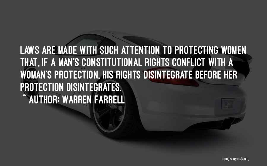 Constitutional Law Quotes By Warren Farrell