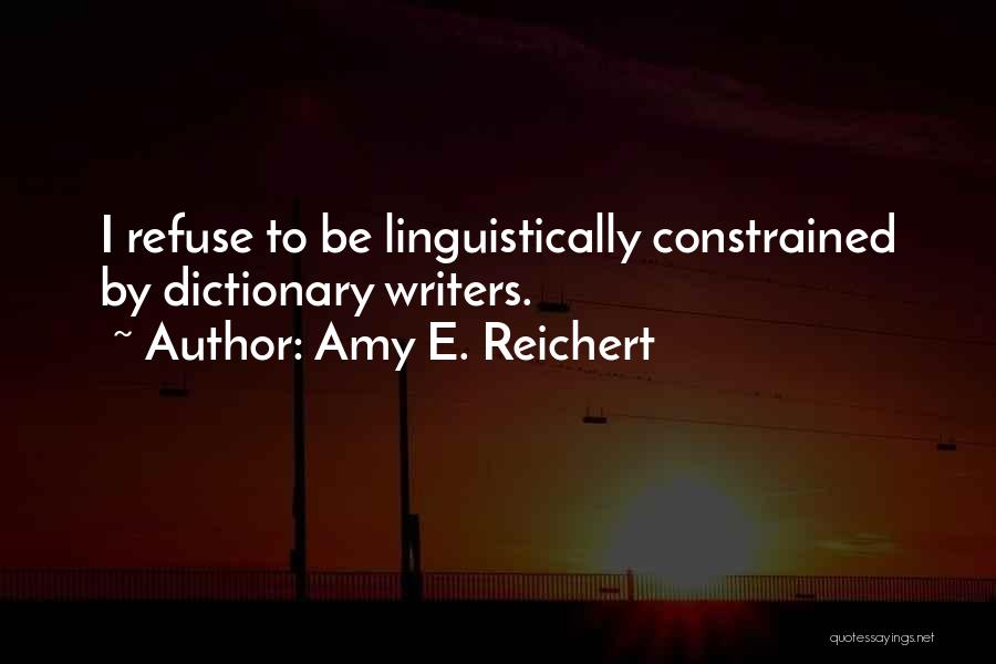 Constrained Quotes By Amy E. Reichert