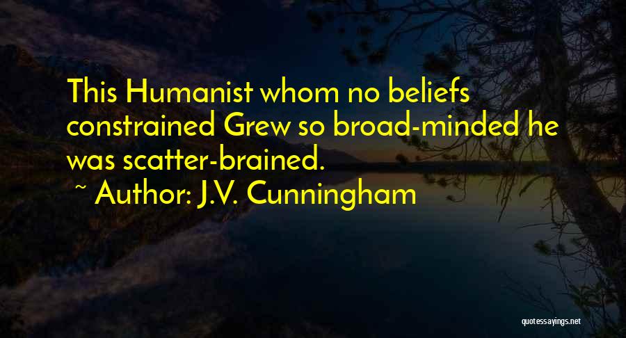 Constrained Quotes By J.V. Cunningham