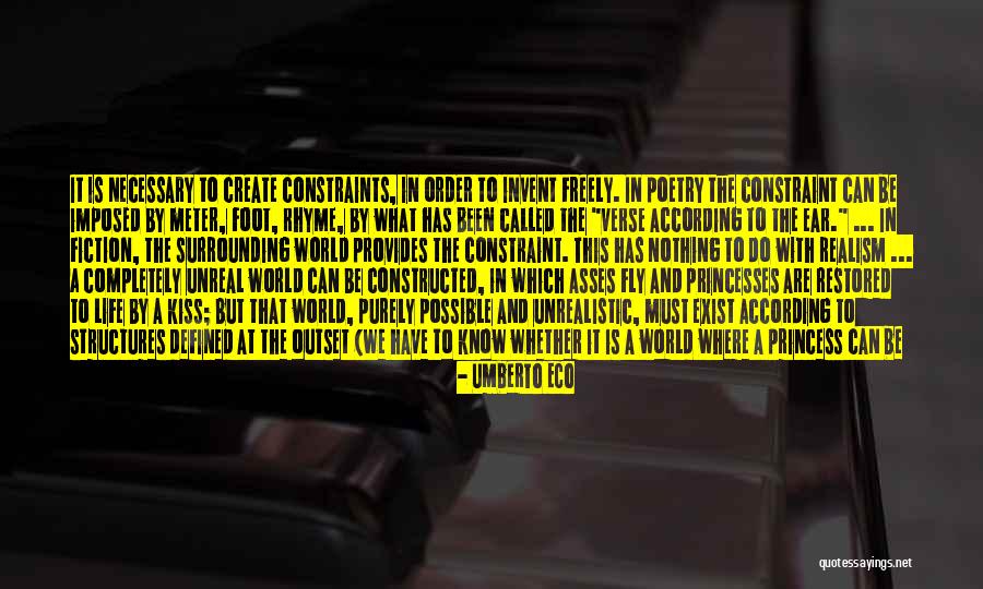 Constraints In Life Quotes By Umberto Eco Constraints In Life Quotes By Umberto Eco