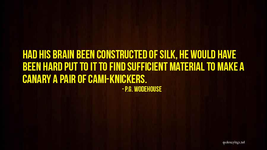 Constructed Quotes By P.G. Wodehouse Constructed Quotes By P.G. Wodehouse