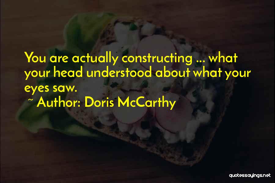 Constructing Quotes By Doris McCarthy