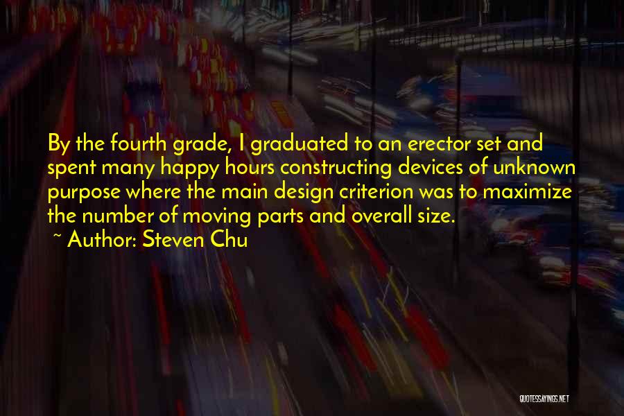 Constructing Quotes By Steven Chu